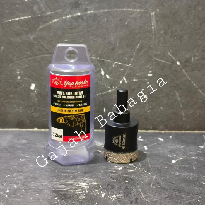 Mata bor granit keramik marmer kaca Tjap Mata Diamond Core Bit Granite