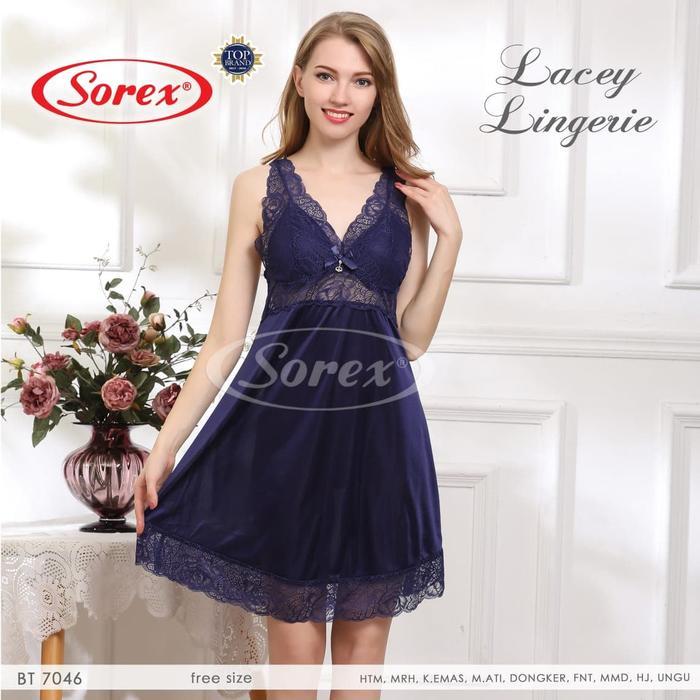 Lingerie Sexy Transparan Sorex Bt-7046 #Gratisongkir