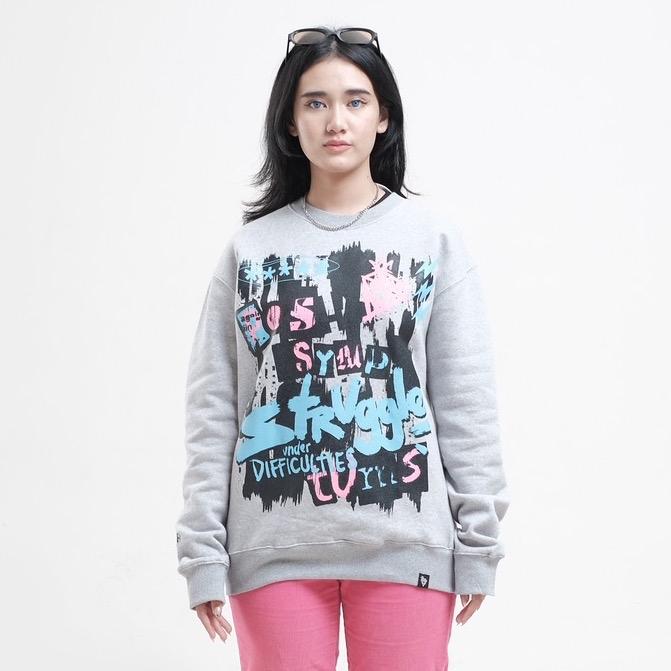 Struggle Abu Muda Crewneck - Posh Symptoms Sweater