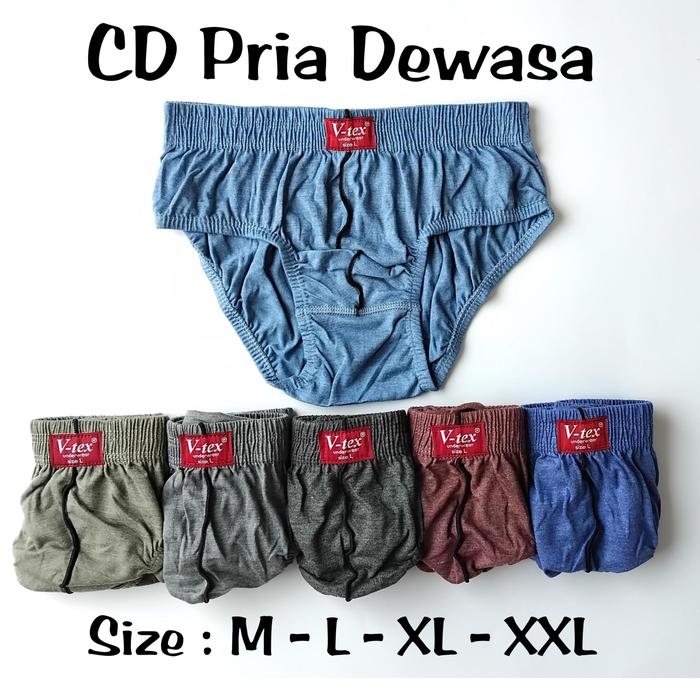 Celana dalam pria dewasa adem jumbo Celana dalam pria sexy Celana dalam laki laki polos Celana dalam