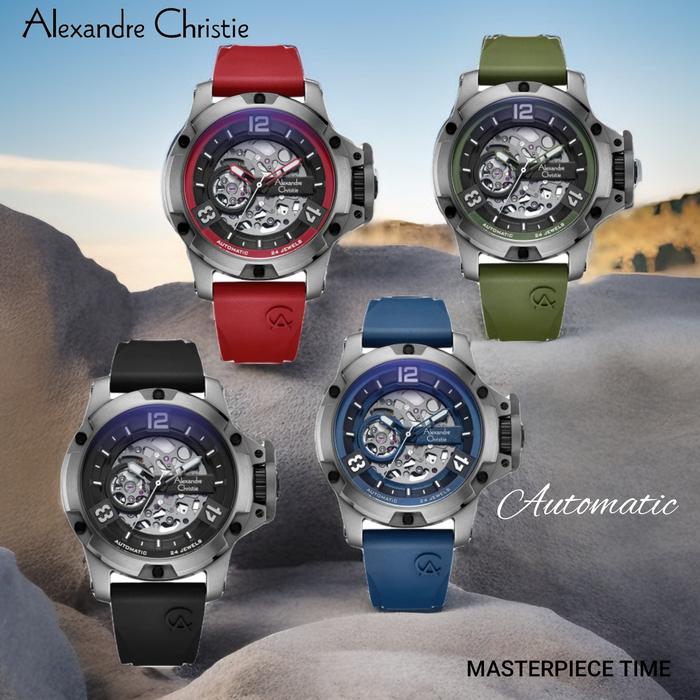 ALEXANDRE CHRISTIE AC 6295MTR AUTOMATIC JAM TANGAN PRIA ORIGINAL