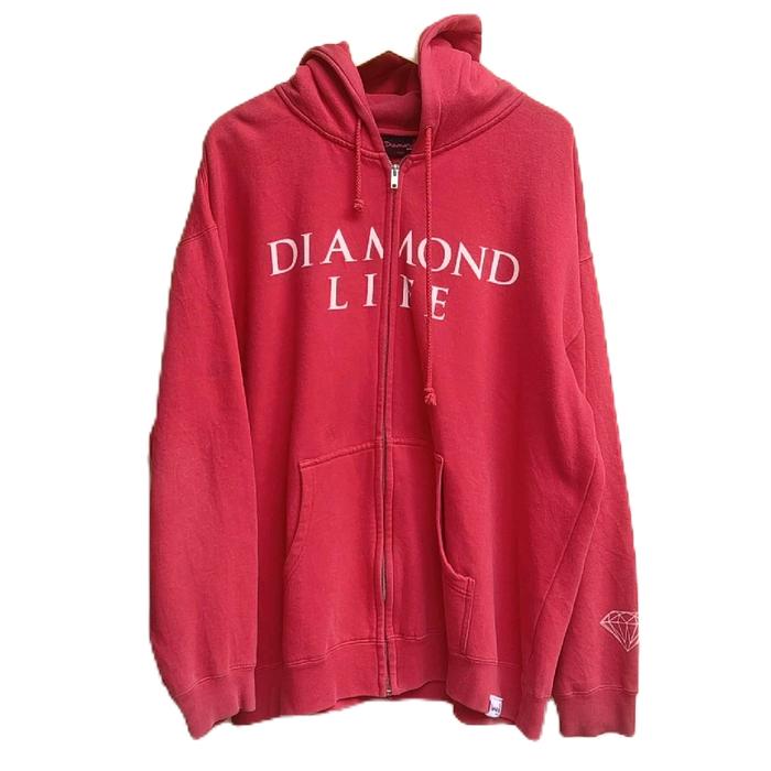 Hoodie Diamond supply co. skateboard vintage