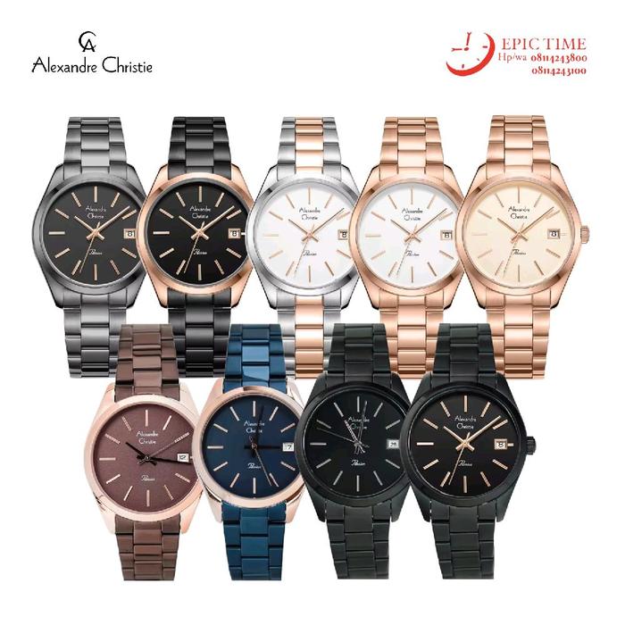 JAM TANGAN CEWEK ALEXANDRE CHRISTIE 2839 AC2839 AC 2839