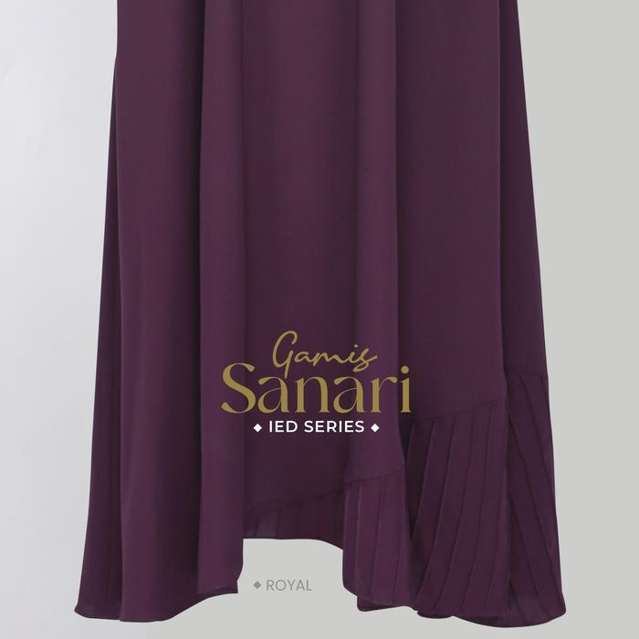 READY STOCK SANARI Gamis Beliya - Pasangan Khimar FK SANARI - Khadijah Indonesia