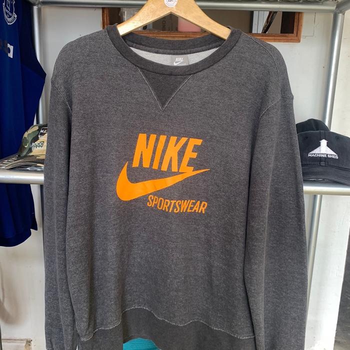 Vintage y2k nike sportwear big swoosh crewneck sweater Sweatshirt