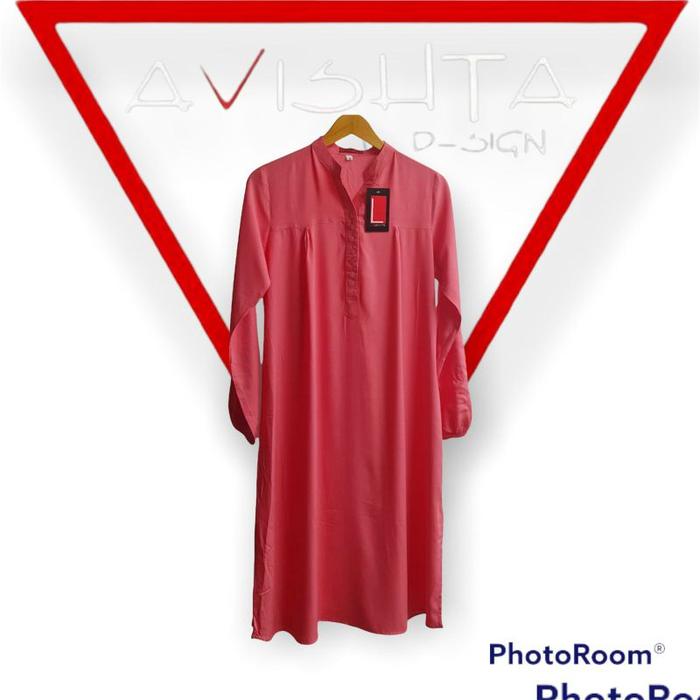 Terbaik Tunik Polos Rayon Salem Tunik Katun Rayon Tunik Polos Jumbo Lasenta By Avishta D-Sign Salem 