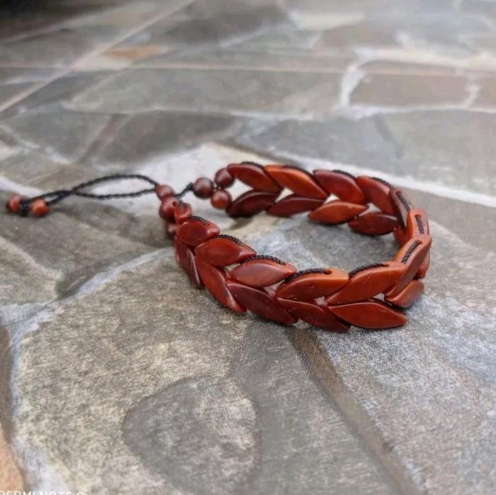 GELANG KAOKAH MOTIV GANDUM ORIGINAL KAOKAH MOTIV GANDUM/PADI