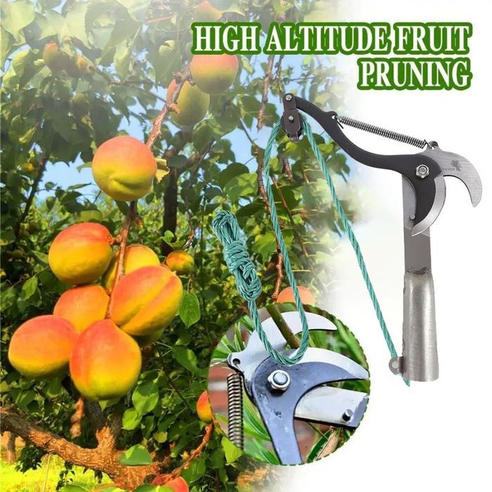 Dolphin Tools Gunting Pemangkas Pohon Tinggi Dahan Daun Alat Potong Ranting / Gunting Dahan Tarik