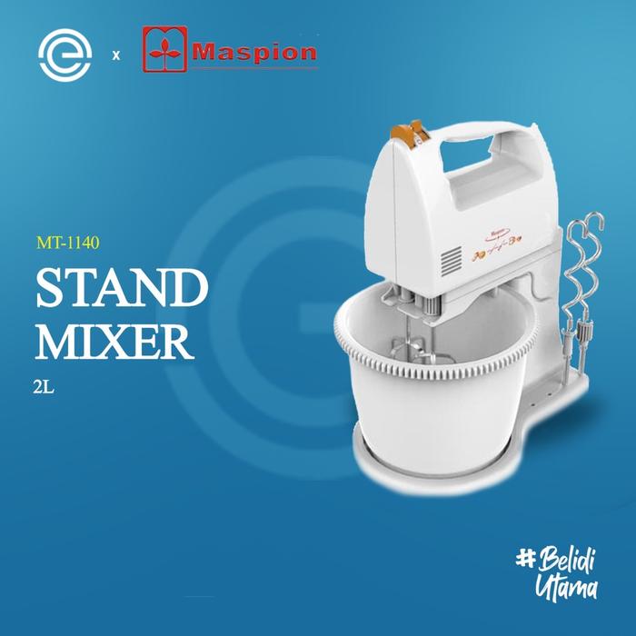 MASPION Stand Mixer 2 Liter MT-1140
