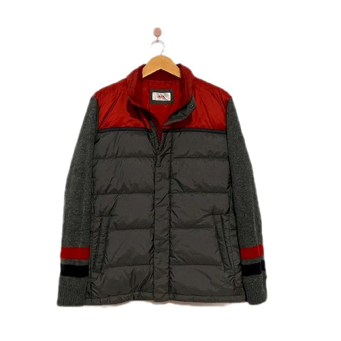 jaket pria import jdx multi sport merah/grey