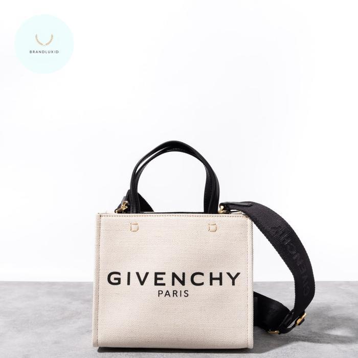 GIVENCHY MINI G 4G TOTE BAG CANVAS