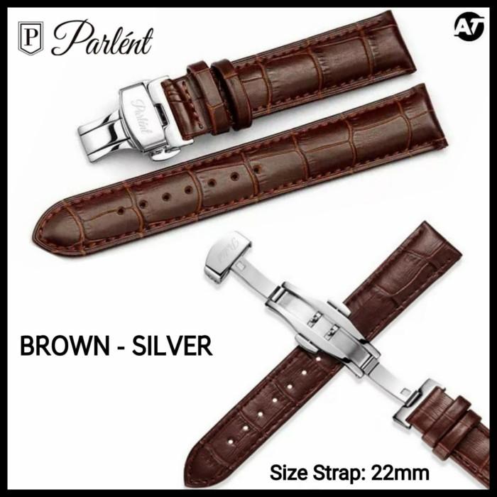 Tali Jam Parlent Berlin Leather Strap Butterfly Clasp ORIGINAL