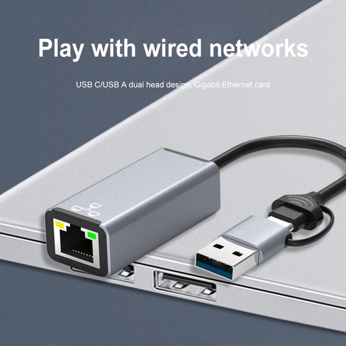 USB To Ethernet Adapter Portable Network Card USB Ethernet Adapter