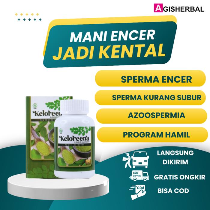 OBAT PENYUBUR SPERMA PRIA CEPAT HAMIL ASLI KELOREENA ORIGINAL PENGENTAL SPERMA