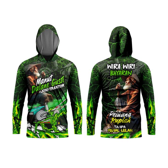 Jersey Driver Traktor Manut Dalane Gusti / Traktor Impala Lengan Panjang Fullprint