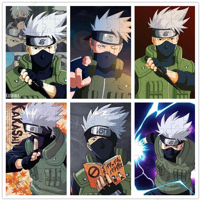 35/300/500/1000 Pcs Jigsaw Puzzle Anime Naruto Character Hatake