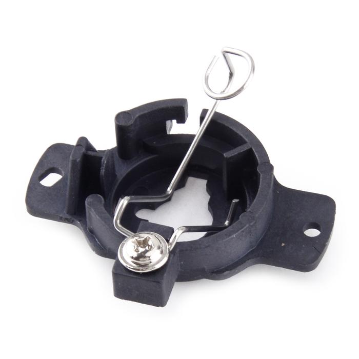 4 Buah Mobil H7 LED Lampu Depan Bohlam Klip Adaptor Soket Dasar