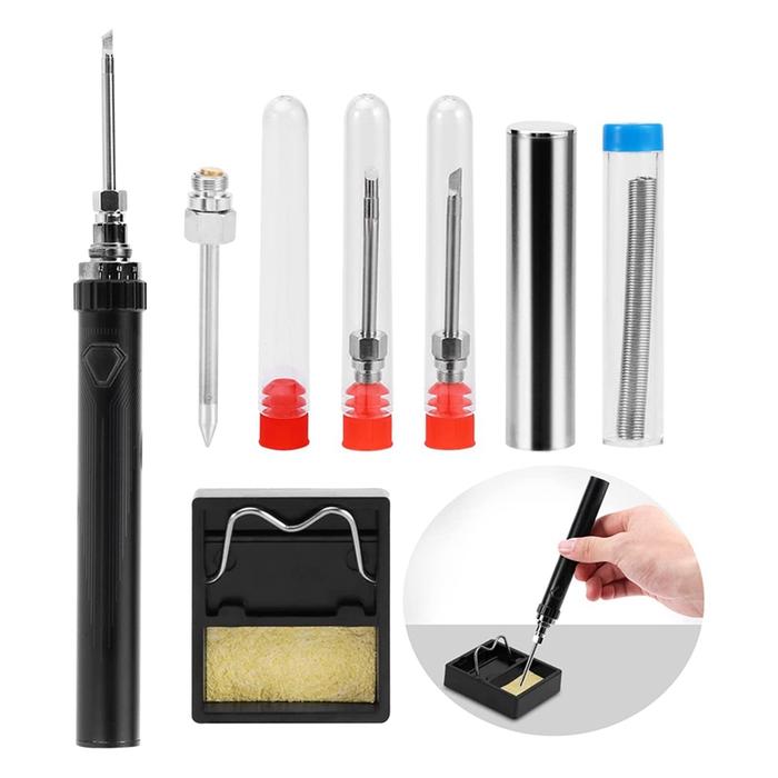 Digital Soldering Iron Tool Set, Cordless Solder Tool Adjustable