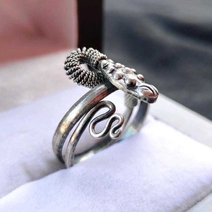 cincin perak silver ulan ulan lawas kuno antik jewelry lawas