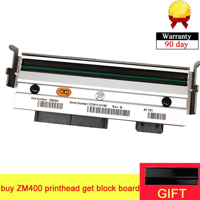 New Printhead For zebra ZM400 200dpi Thermal Barcode Label Printer,PN
