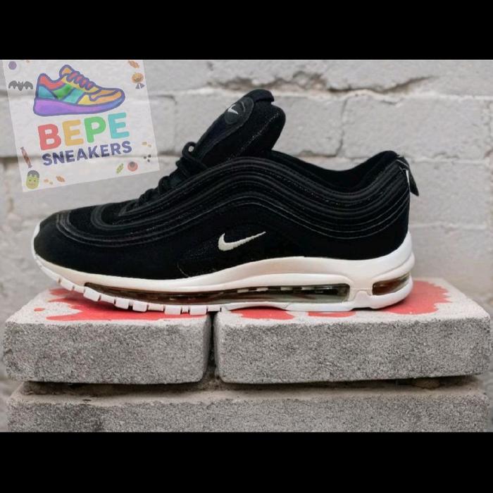Sepatu pria dan wanita Nike Air Max 97  Hitam Putih