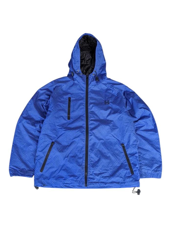 NEIGHBORHOOD - Jaket Outdoor Jaket Windbreaker Biru Size M Made in Japan