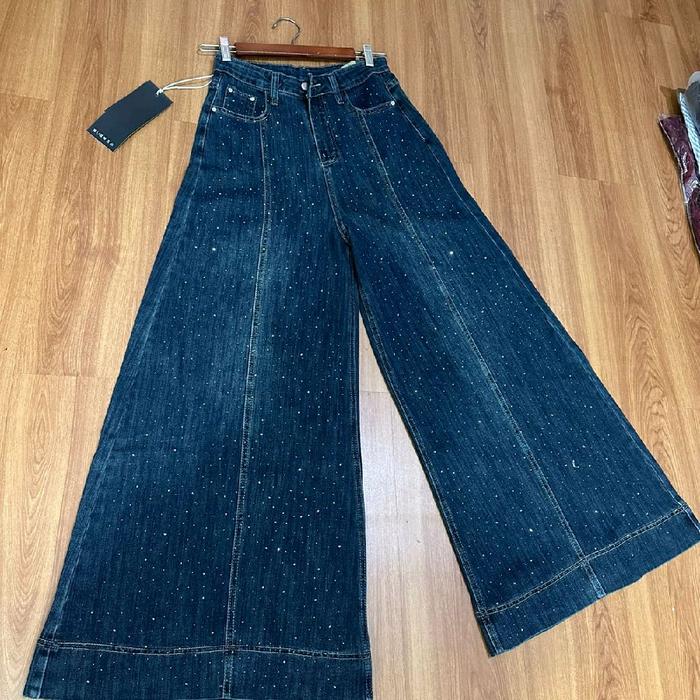 celana jeans palazo blink blink