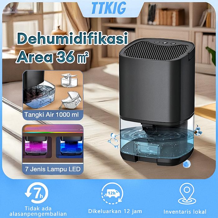 NEW Dehumidifier Tangki Air 1L/1000ML Serap Air Penyerap Kelembaban Udara