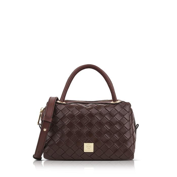 Tas Wanita Les Catino Lcn-Norah Braided Satchel + FREE Folding Box Les Catino S