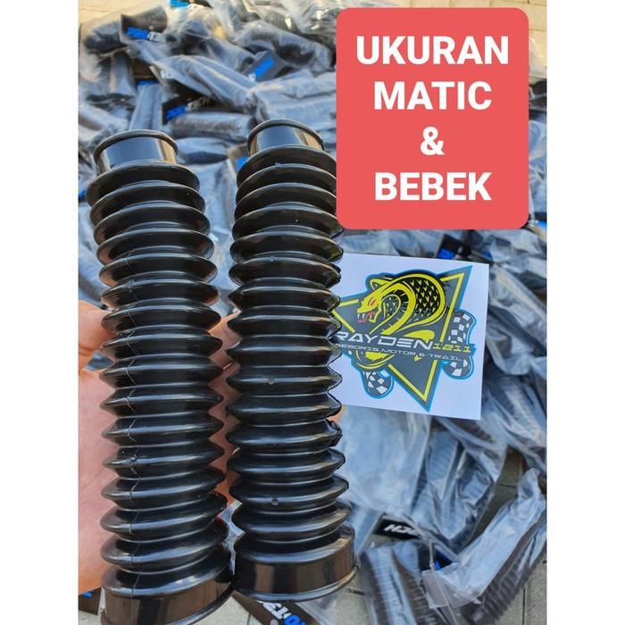 Karet Boot Cover Shock Depan Universal Motor Bebek Matic Sport Trail - BBEK MATIC, PROTECH