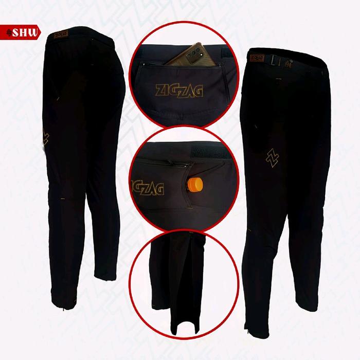 CELANA PANJANG ZIGZAG PREMIUM MTB LONGPANT LIMITED
