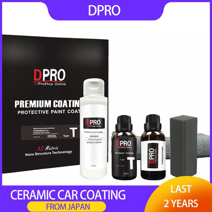 Dpro 9H Lapisan Grafena Keramik Pelapis Mobil T Set Mantel Nano Kaca