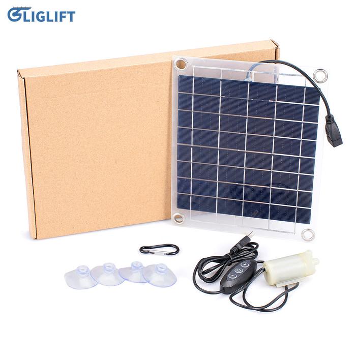 10W Brushless Solar Water Pump Filter Mini Solar Panel Aquarium Tank