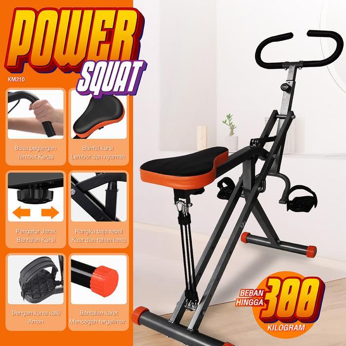 promo - bg sport power squat excider alat olahraga cardio km-2010