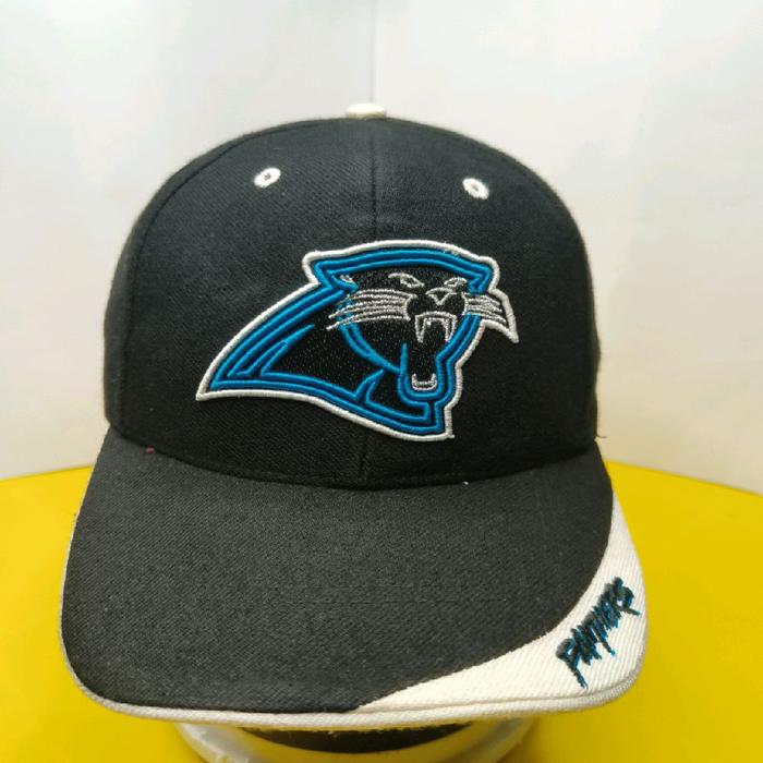 topi snapback NFL Carolina Panthers
