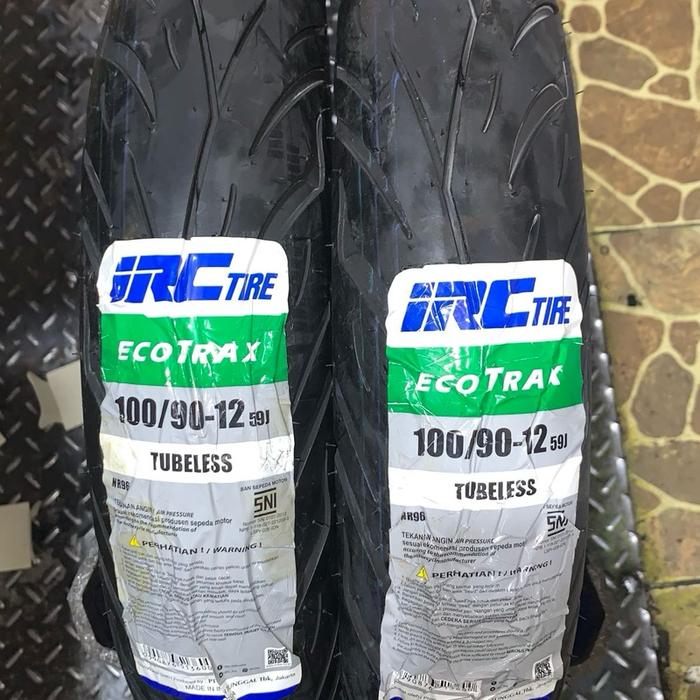 ￼BAN LUAR IRC ECOTRAX (100/90-12) TUBELESS. SCOOPY, GENIO, FAZIO,DLL