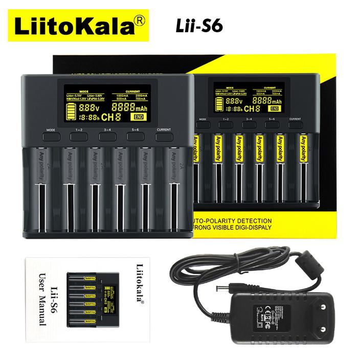 LiitoKala Lii-PD4 Smart Battery Charger