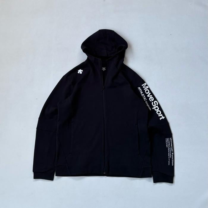Descente Move Sports Zip Hoodie Black