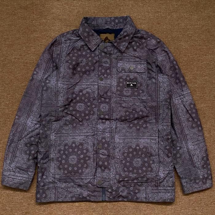 Rare Burton X Mountain Dew Paisley Jacket