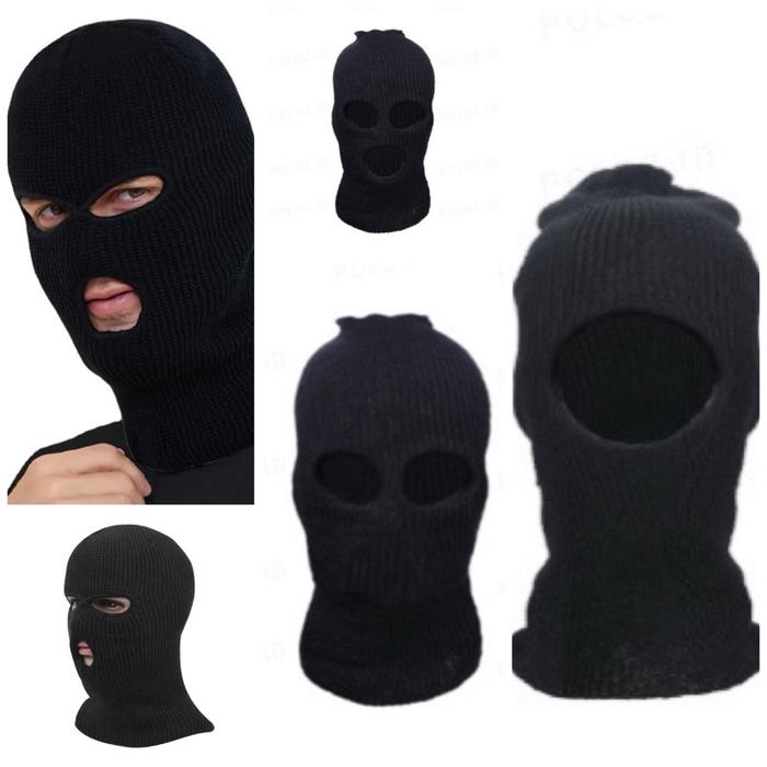 MASKER NINJA / KUPLUK RAJUT MASKER/ KUPLUK BEANIS SEBO 1.2.3