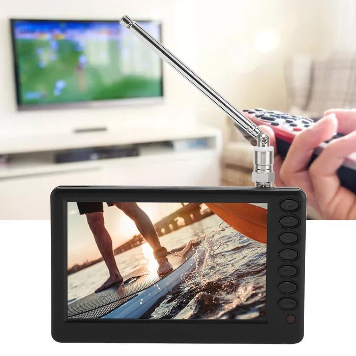 5 Inch Portable Tv 5 Inch Portable Tv Isdb T Compliant Rechargeable 1080P Mini Digital Television Di