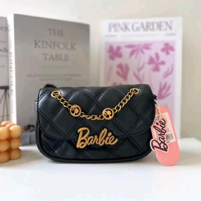 tas barbie 2 in 1 bisa selempang bisa handbag mahalini pillow