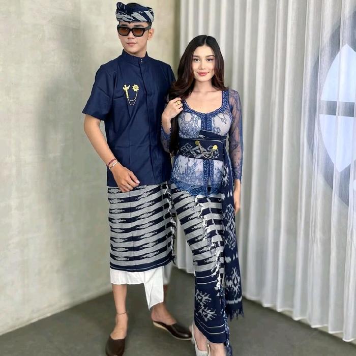 Kamen Set Saput Bali Blanket Premium Set Couple Kamen / Set Couple Kamen Saput Bali Blanket Original