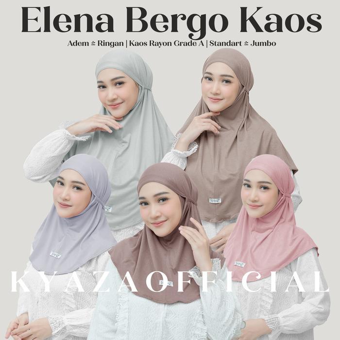 KYAZA - Elena Hijab (Bergo Tali Rayon)