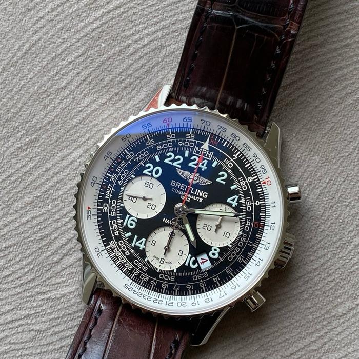 Breitling navitimer cosmonaut 24hour limited edition chronograph no omega speedmaster rolex daytona 