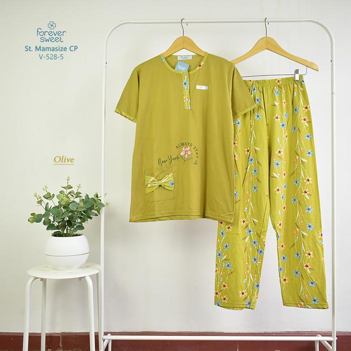 FOREVER SWEET Baju Tidur Mama Size CP Babydol Set Piyama Wanita
