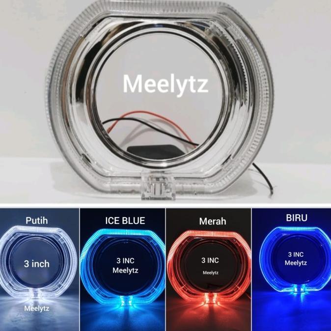 SHROUD 3 INCH INI ANGEL AUR CRYSTAL PREMIUM MOTOR MOBIL