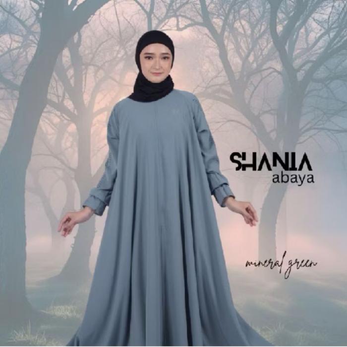 SHANIA ABAYA REMAJA PREMIUM MODEL TERBARU TANPA HIJAB MEKAR MAYUNG NON HIJAB GAMIS TERBARU