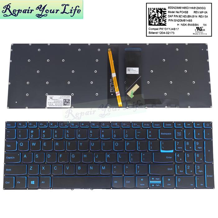UK/US backlight Keyboard For Lenovo IdeaPad 320-15 AST 320-15IKB