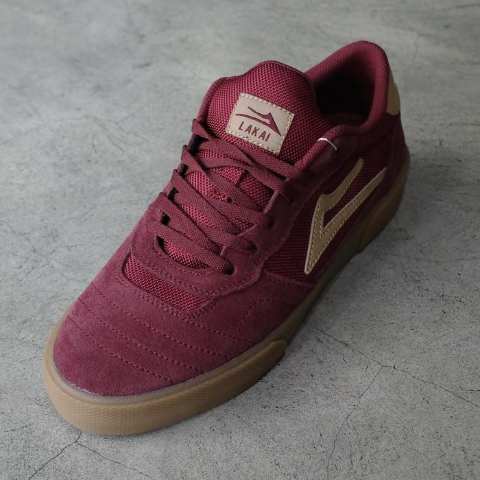 Lakai - Cambridge Burgundy suede